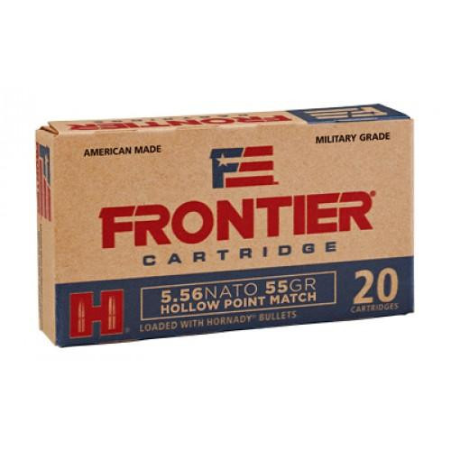 Hornady Frontier NATO Rifle Ammunition 5.56mm 55 gr HP-MATCH  20/ct