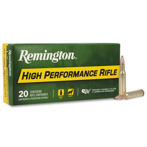Remington Rifle Ammunition .22-250 Rem 55 gr PSP 3680 fps 20/ct Remington Rifle Ammunition .22-250 Rem 55 gr PSP 3680 fps 20/ct