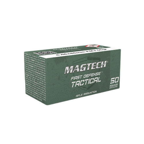 Magtech M193 Ball Rifle Ammunition 5.56x45 55 gr FMJ 3265 fps 50/rd Magtech M193 Ball Rifle Ammunition 5.56x45 55 gr FMJ 3265 fps 50/rd