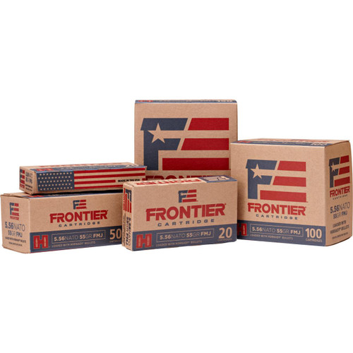 Hornady Frontier XM193 Oriented Rifle Ammunition 5.56mm 55gr FMJ 3240 fps 150/ct Hornady Frontier XM193 Oriented Rifle Ammunition 5.56mm 55gr FMJ 3240 fps 150/ct