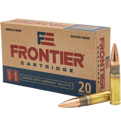 Hornady Frontier Rifle Ammunition .300 AAC Blackout 125 gr. FMJ 2175 fps 20/ct Hornady Frontier Rifle Ammunition .300 AAC Blackout 125 gr. FMJ 2175 fps 20/ct
