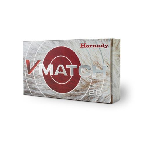 Hornady V-Match ELD-VT Rifle Ammunition 6mm ARC 80gr PT 3020 fps 20/ct Hornady V-Match ELD-VT Rifle Ammunition 6mm ARC 80gr PT 3020 fps 20/ct
