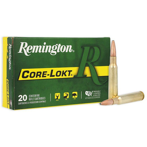 Remington Core-Lokt Rifle Ammunition 7mmx57 Mauser 140 gr PSP 2660 fps 20/ct Remington Core-Lokt Rifle Ammunition 7mmx57 Mauser 140 gr PSP 2660 fps 20/ct
