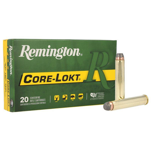 Remington Core-Lokt Rifle Ammunition .444 Marlin 240 gr SP 2350 fps 20/ct Remington Core-Lokt Rifle Ammunition .444 Marlin 240 gr SP 2350 fps 20/ct