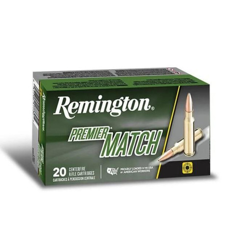 Remington Premier Match Rifle Ammunition .223 Rem 77 gr OTM 2790 fps 20/ct Remington Premier Match Rifle Ammunition .223 Rem 77 gr OTM 2790 fps 20/ct