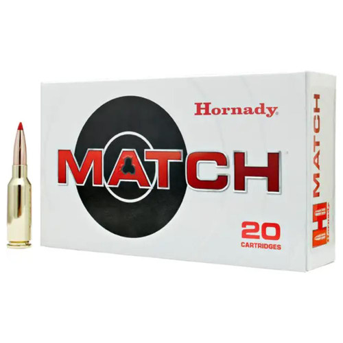 Hornady Match Rifle Ammunition 6mm ARC 108 gr ELD-M 2750 fps 20/ct Hornady Match Rifle Ammunition 6mm ARC 108 gr ELD-M 2750 fps 20/ct