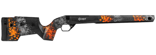 Mdt Sporting Goods Orange/Gray Foam Filled Carbon Fiber Fits Remington 700                                                                                                              