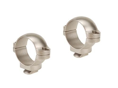 Leupold 2-Piece Dual Dovetail Rings - 1" Low Silver Leupold 2-Piece Dual Dovetail Rings - 1" Low Silver