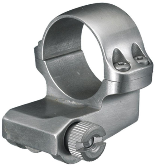 Ruger Steel Scope Ring - Single (4KO) 1" Medium OFFSET .937" Height - Stainless Finish Ruger Steel Scope Ring - Single (4KO) 1" Medium OFFSET .937" Height - Stainless Finish