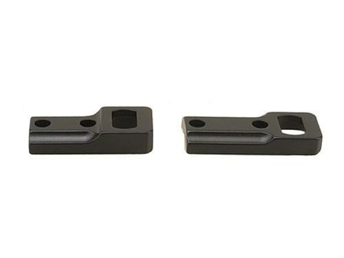 Leupold 2-Piece Dual Dovetail Base - Weatherby Mark V Reversible Front Matte Black Leupold 2-Piece Dual Dovetail Base - Weatherby Mark V Reversible Front Matte Black