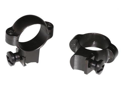 Burris Deluxe Solid Steel .22 Rings 1" High 0.95" Actual Height - Matte