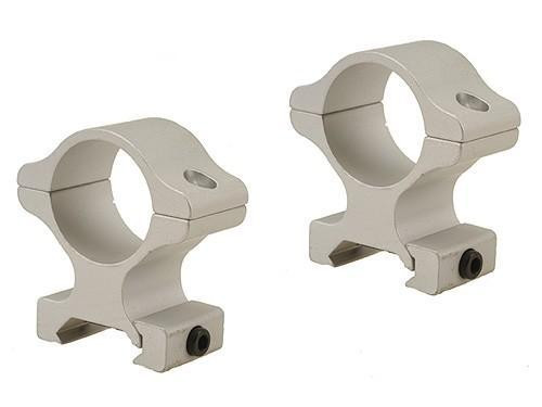 Leupold 2-Piece Rifleman Detachable Weaver-Style Aluminum Rings - 1" High Silver Leupold 2-Piece Rifleman Detachable Weaver-Style Aluminum Rings - 1" High Silver
