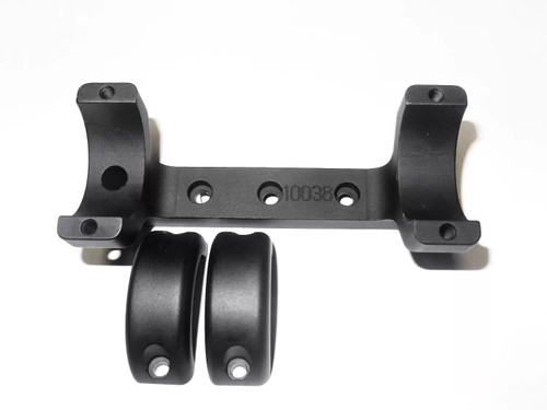 DNZ Integrated Rings & Base Mount - CVA Black Powder Rifles 30mm High - Black DNZ Integrated Rings & Base Mount - CVA Black Powder Rifles 30mm High - Black