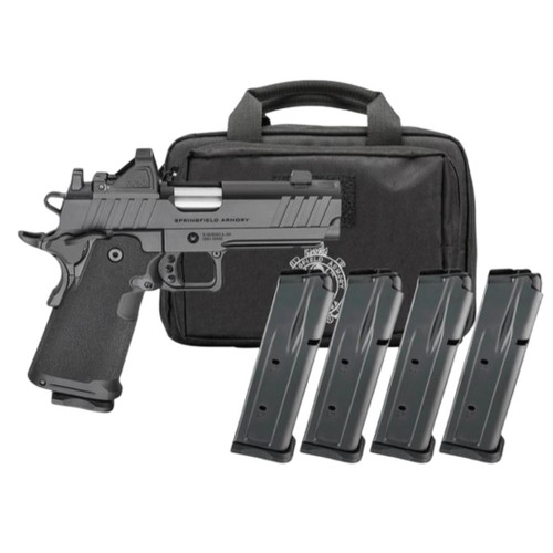 Springfield Gear Pac DS Prodigy AOS Handgun 9mm Luger 17(3)&20(1)rd Magazines 4.25" Barrel Green Dot & Bag