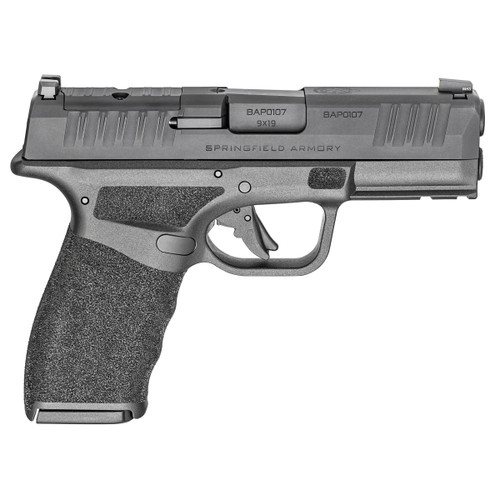 Springfield Hellcat Pro OSP Handgun 9mm Luger 15rd (1) & 17rd (1) Magazines 3.7" Barrel Black