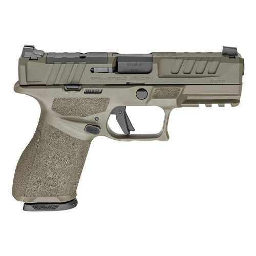 Springfield Echelon 4.0C Handgun 9mm Luger 10(2)rd Magazines 4" Barrel Optic Ready ODG Finish