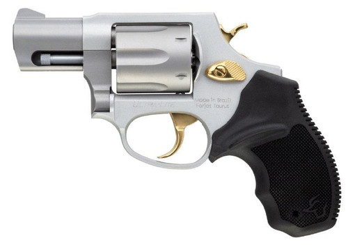 Taurus 856 Ultra Lite .38 Spl(+P) 6rds 2" Barrel Stainless w/Gold Accents