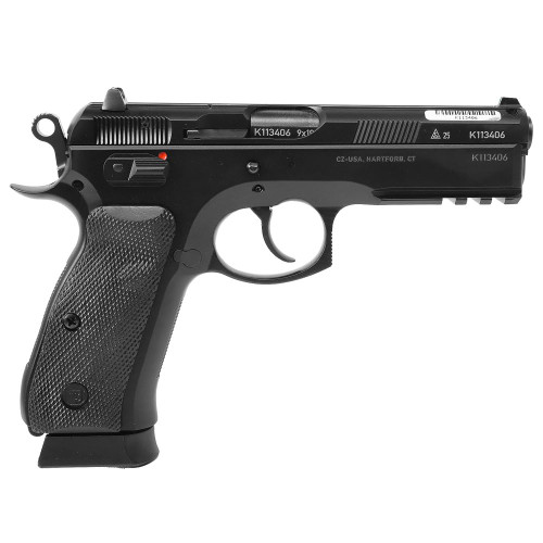 CZ 75 SP-01 50TH Anniversary Handgun 9mm Luger 19rd Magazine 4.6" Barrel Black Poly Coat Manual Safety