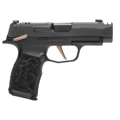 Sig Sauer P365 Rose XL Comp Handgun 9mm Luger 10rd Magazines(2) 3.1" Barrel & Vaultek Pistol Safe