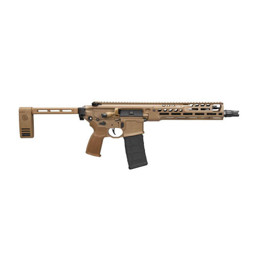 Sig Sauer MCX-SPEAR LT IR Pistol 5.56mm 30rd Magazine(1) 11.5" Threaded Barrel Coyote Finish Folding Brace