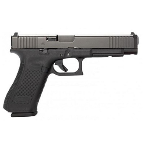Glock 34 Gen 5 MOS Competition Handgun 9mm Luger 17/rd Magazines (3) 5.31" Barrel Black Night Sights 5.5lb Trigger LE Austria
