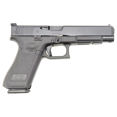 Glock 34 Gen 5 MOS Handgun 9mm Luger 17/rd Magazines (3) 5.31" Barrel Black Austria