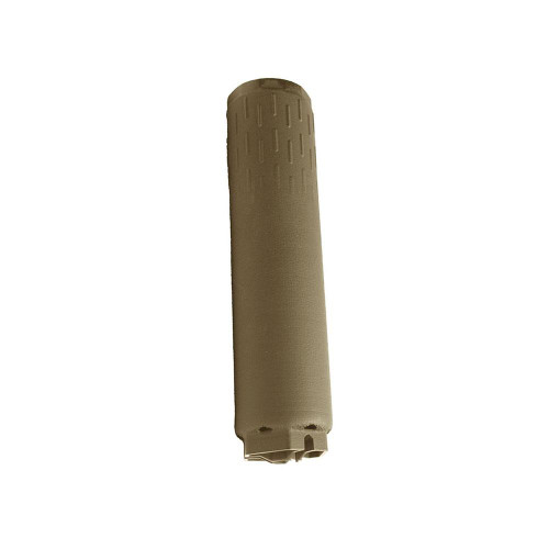 Huxwrx Flow Range 36 Ti Suppressor 9mm Luger Hub QD Adapter FDE