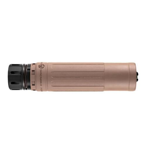 Dead Air Sandman X 7.62 KeyMo Suppressor - .30 Cal FDE Full Auto Rated
