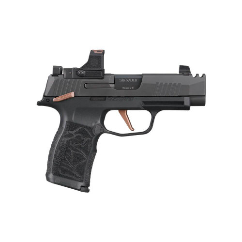 Sig Sauer P365-XL Rose Handgun .380 ACP 12rd Magazines (2) 3.7" Barrel Black with Romeo-RS Comp