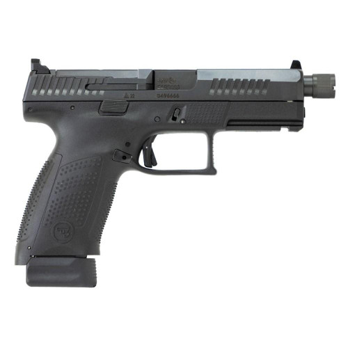 CZ USA P-10 C Handgun 9mm Luger 17rd Magazine 4.6" Threaded Barrel Black Optics Ready Suppressor Ready