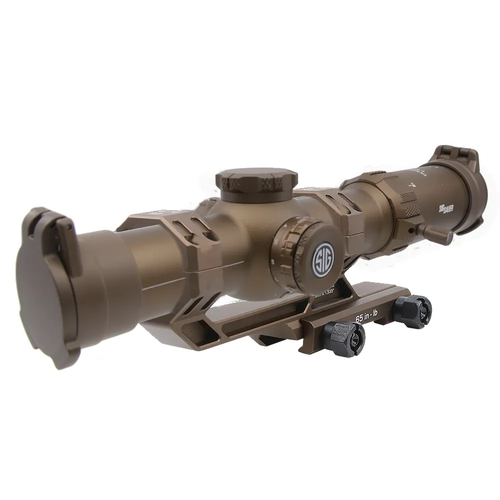 Sig Sauer Tango MSR LPVO Scope 1-10x26mm 34mm FFP Illum MSR BDC10 Reticle - Coyote Tan