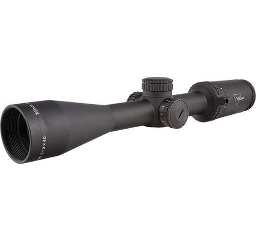 Trijicon Credo 3-9x40 (SFP) 1" Rifle Scope w/Green MOA Precision Hunter Low Capped Adjusters