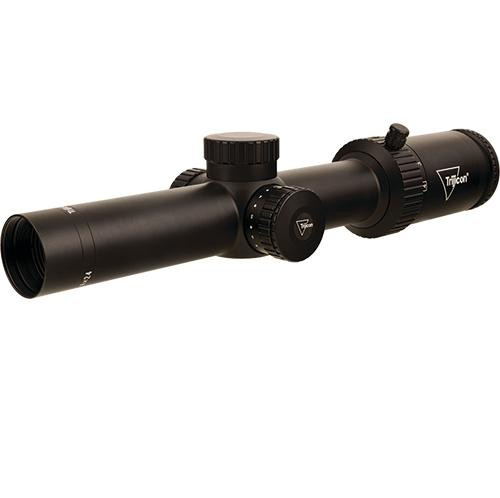 Trijicon Credo 1-4x24 (SFP) 30mm Rifle Scope w/Red BDC Segmented Circle Low Capped Adjusters