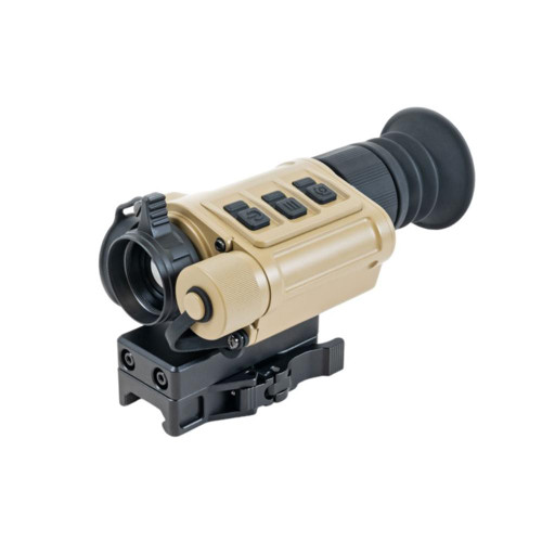 InfiRay Rico Micro V2��640 12 Micron 25mm FDE  Hand Held / Stand Alone Weapon Sight / Clip-On Mode / Weapon Mounts Optional