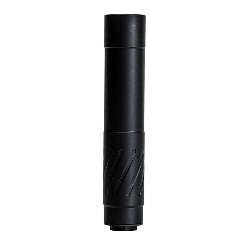 Banish 46 V2 Direct Thread Suppressor w/Mount .460 Titanium/Stainless Steel 5/8"x24 Black 8" Length