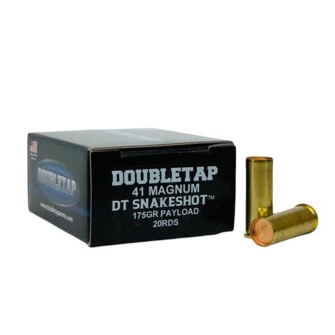 Double Tap DT Snake Shot Handgun Ammunition .41 Mag 175gr 9 Shot 20/ct
