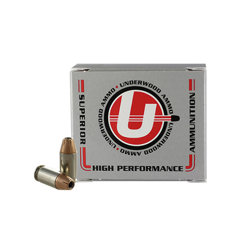 Underwood Ammo Extreme Terminal Performance Hunting and Self Defense Ammunition .380 ACP(+P) 90gr JHP 20/ct