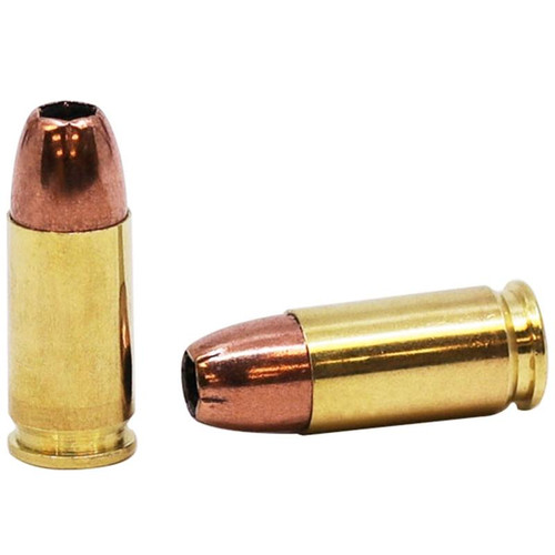 CCI Blazer Brass Handgun Ammunition 9mm Luger 115gr JHP 1145 fps 20/ct