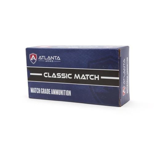 Atlanta Arms Classic Match Handgun Ammunition 9mm Luger 115gr FMJ 1125 fps 50/ct