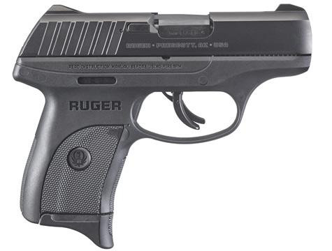 Ruger EC9s Handgun 9mm Luger 7rd Magazine 3.12" Black Barrel