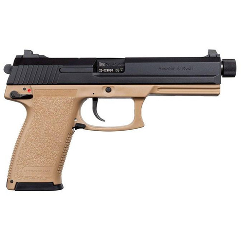 H&K Mark 23 Handgun .45 Auto 12rd Magazines(2) 5.87" Threaded Barrel FDE Frame