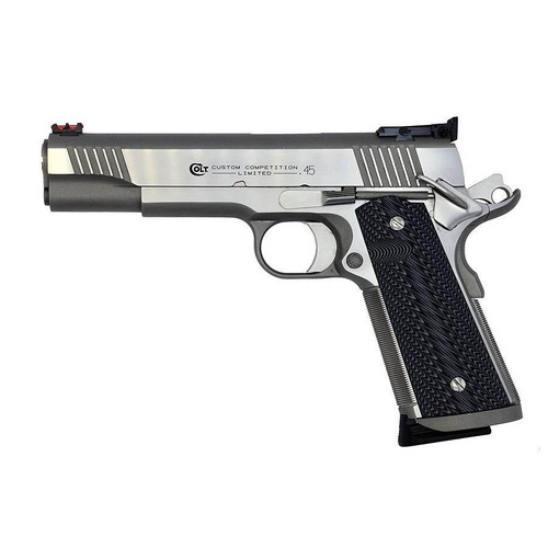 Colt Custom Competition Handgun 9mm Luger 9rd Magazine 5" Barrel Stainless Finish