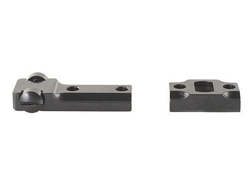 Leupold 2-Piece Standard Steel Base - Savage 10/110 Round Rear Receiver Gloss Black