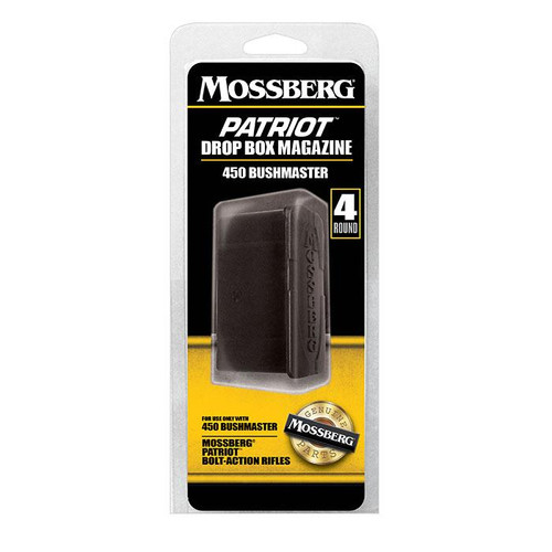 Mossberg Patriot Bolt Action Rifle Magazine Black .450 Bushmaster 4/rd