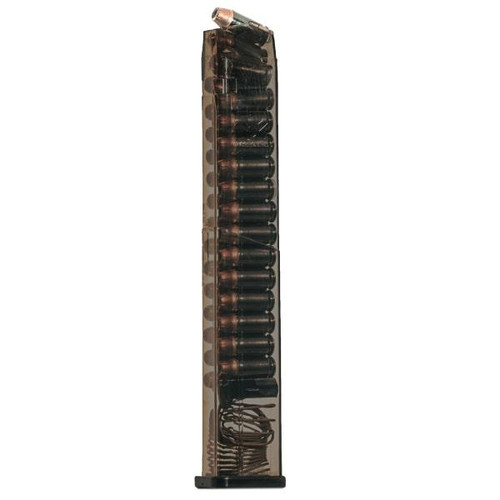 Elite Tactical Systems Carbon Smoke Handgun Magazine for Glock 21 .45 Mag 30/rd