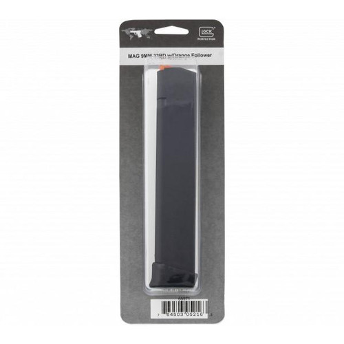 Glock Handgun Magazine for Glock 17/34 Orange Follower 9mm Luger 33/rd Packaged