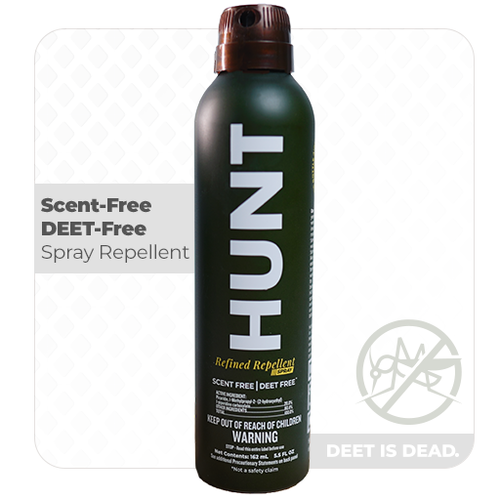 HUNT - Scent-Free DEET-Free Insect Repellent Spray