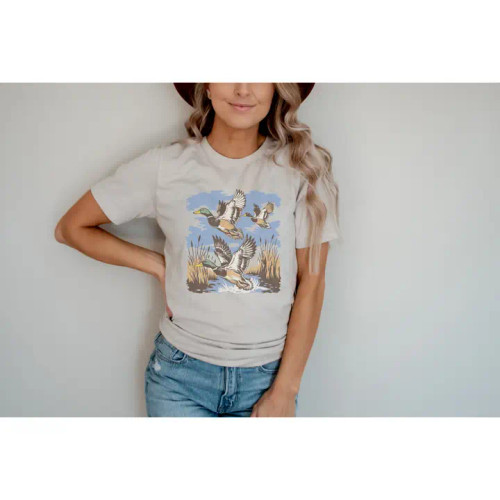 MALLARD DUCK GRAPHIC TEE