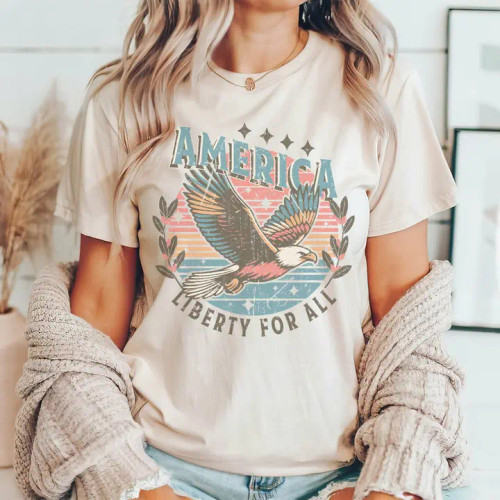 AMERICA LIBERTY FOR ALL TEE