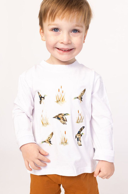 DUCKS BAMBOO LONG SLEEVE TEE